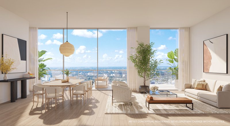 JEM Residences Living Room View